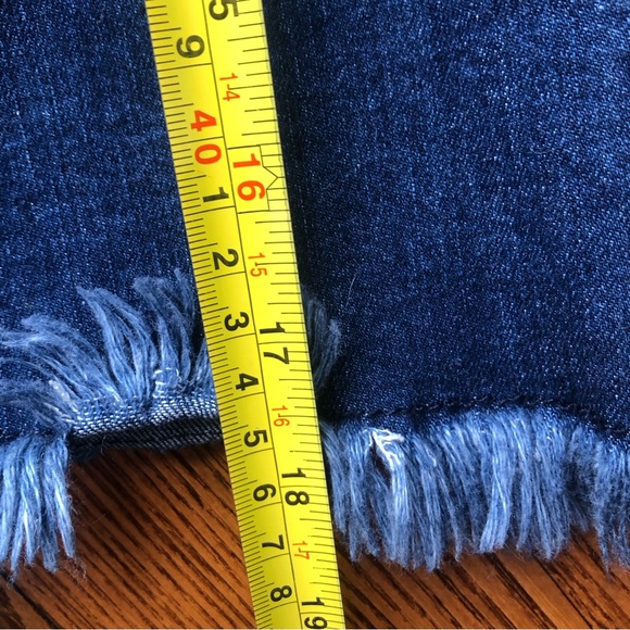 DENIM JEAN SKIRT CORSET TIE SKIRT FASHION NOVA - Picture 8 of 8